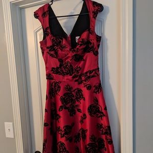 Bettie Page swing dress